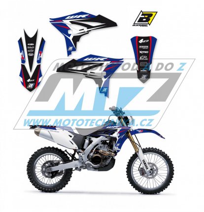 Polepy na motocykl (sada polepů Dream) Yamaha WRF450 / 12-15 - typ polepů Dream4