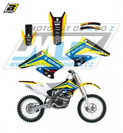 Polepy na motocykl (sada polepů Dream) Suzuki RMZ250 / 04-06 - typ polepů Dream4