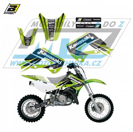 Polepy na motocykl (sada polep Dream) Kawasaki KX65 / 00-23 - typ polep Dream4