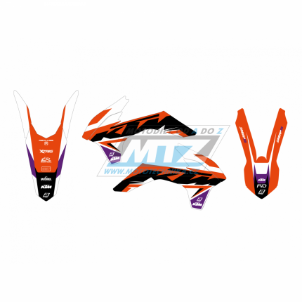 Polepy na motocykl (sada polep Dream) KTM EXC+EXCF / 14-16 + SX+SXF / 13-15 - typ polep Dream5