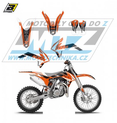 Polepy na motocykl (sada polep Dream) KTM 85SX / 13-17 - typ polep Dream4