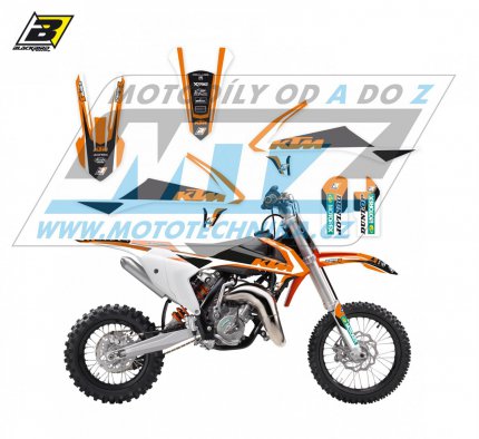 Polepy na motocykl (sada polepů Dream) KTM 65SX / 16-23 - typ polepů Dream4
