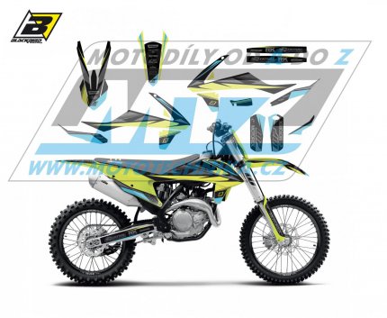 Polepy na motocykl (sada polepů Graphics) KTM EXC / 20-23 + SX+SXF / 19-22 - typ polepů Stealth Fluo