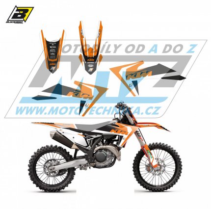 Polepy na motocykl (sada polepů Dream) KTM SX+SXF / 23-24 + EXC+EXCF / 24 - typ polepů Dream4