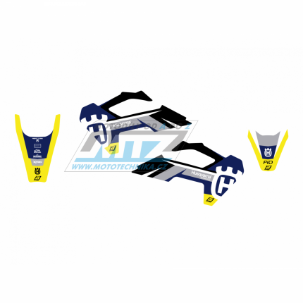 Polepy na motocykl (sada polepů Dream) Husqvarna FC250+FC350+FC450 + TC125+TC250 / 25 - typ polepů Dream5