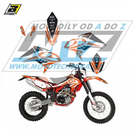 Polepy na motocykl (sada polepů Dream) Beta RR 4T / 10-12 - typ polepů Dream4