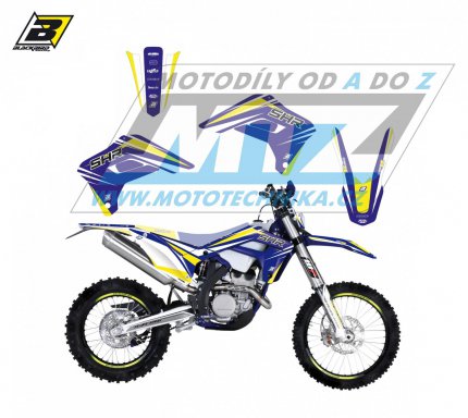 Polepy na motocykl (sada polepů Dream) Sherco SE-R+SEF-R / 17-23 - typ polepů Dream4
