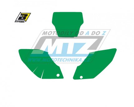 Polepy slovch tabulek (vystien) - Honda CRF250 / 04-05 - barva zelen