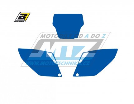 Polepy slovch tabulek (vystien) - Honda CRF250 / 06-07 - barva modr