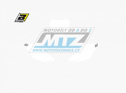 Polepy slovch tabulek (vystien) - Honda CRF250 / 14-17 + CRF450 / 13-16 - barva bl