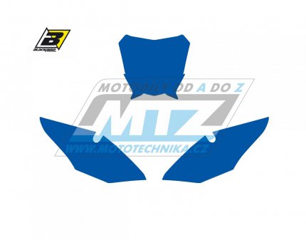 Polepy slovch tabulek (vystien) - Honda CRF250 / 18-21 + CRF450 / 17-20 - barva modr
