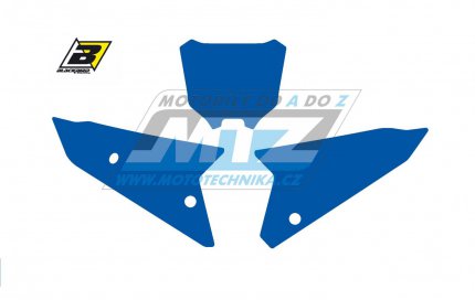 Polepy slovch tabulek (vystien) - Honda CRF250 / 22-23 + CRF450 / 21-23 - barva modr