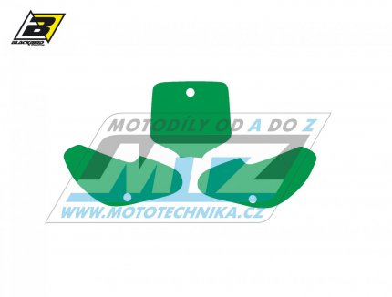 Polepy slovch tabulek (vystien) - Kawasaki KX65 / 00-23 - barva zelen