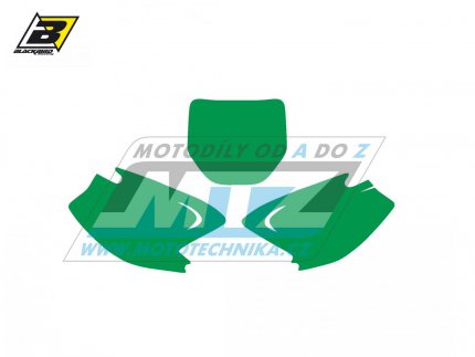 Polepy slovch tabulek (vystien) - Kawasaki KX125+KX250 / 03-08 - barva zelen