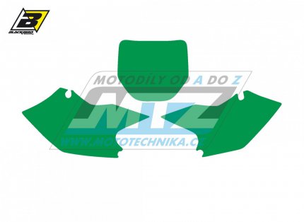 Polepy slovch tabulek (vystien) - Kawasaki KXF250 / 04-05 - barva zelen