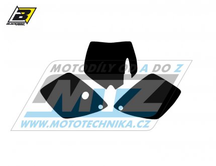 Polepy slovch tabulek (vystien) - KTM 65SX / 02-08 - barva ern