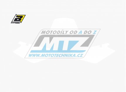 Polepy slovch tabulek (vystien) - Husqvarna TE250+TE450+TE510 / 05-07 + WR125+WR250+WR300 / 06-08 - barva bl