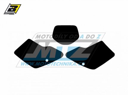Polepy číslových tabulek (vystřižené) - GasGas EC125+EC250+EC300 / 00 - barva černá