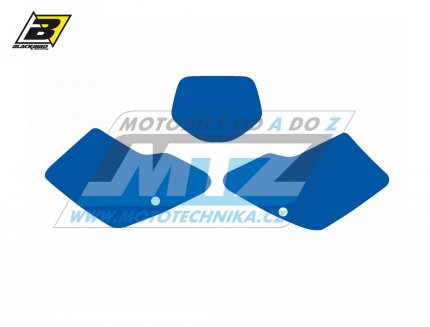 Polepy číslových tabulek (vystřižené) - GasGas EC125+EC250+EC300 / 00 - barva modrá