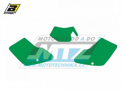 Polepy číslových tabulek (vystřižené) - GasGas EC125+EC250+EC300 + FSR450 / 07 - barva zelená