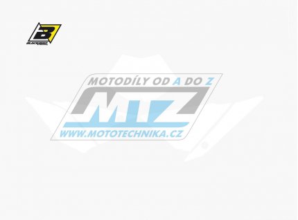 Polepy číslových tabulek (vystřižené) - Beta RR 2T+4T / 18-19 - barva bílá