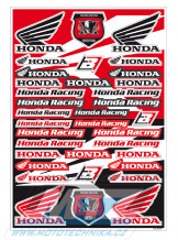 Sada polepů/nálepek "Sponzor Logo Kit" - verze Honda