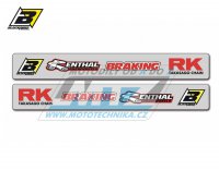 Polepy na kyvnou vidlici Suzuki RM125+RM250 / 96-00 + RMZ250 / 04-23 + RMZ450 / 05-23