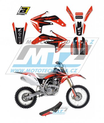 Polepy s potahem sedla (sada polep a potah sedla Dream) - Honda CRF150 / 07-23 - typ polep Dream4