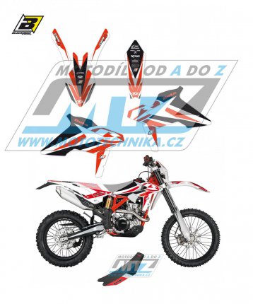 Polepy s potahem sedla (sada polepů a potah sedla Dream) - Beta RR 2T+4T / 18-19 - typ polepů Dream4