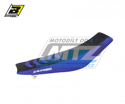 Sedlo kompletní Yamaha YZF250 / 14-18 + YZF450 / 14-17 + WRF250 / 15-19 + WRF450 / 16-18 - barva černo-modrá - typ potahu DG3 - zvýšené provedení +15mm