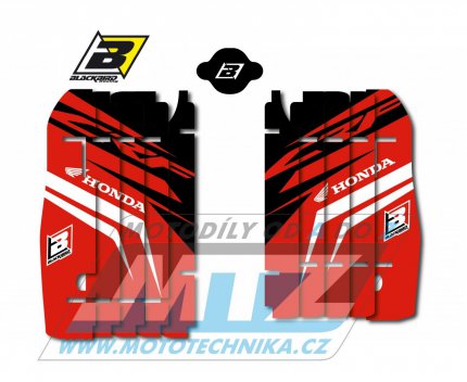 Polepy mřížek chladiče Honda CRF450 / 09-12 - typ polepů Dream4