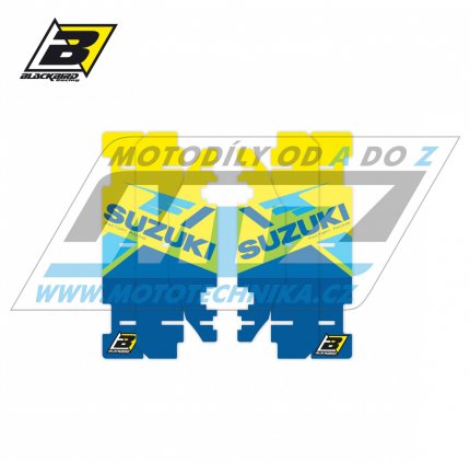 Polepy mřížek chladiče Suzuki RM125+RM250 / 01-11 - typ polepů Replica Suzuki Restyle