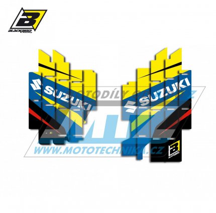 Polepy mřížek chladiče Suzuki RMZ250 / 19-23 - typ polepů Dream4