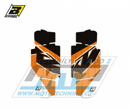 Polepy mřížek chladiče KTM EXC / 18-19 + SX125 / 18 + SXF / 17-18 - typ polepů Replica KTM Trophy
