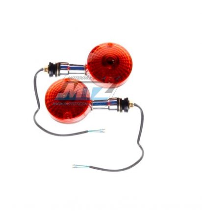 Blinkry (ukazatele smru) krtk pedn - Suzuki GN125 / 82-96 + GN250 / 82-03
