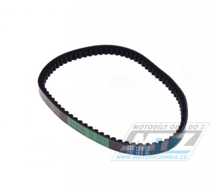 Řemen variátoru 747x16,5x8,9mm pro skútry Aprilia + Yamaha + Malaguti