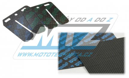 Polotovar na klapky carbon (rozmry 110x110x0,30mm)