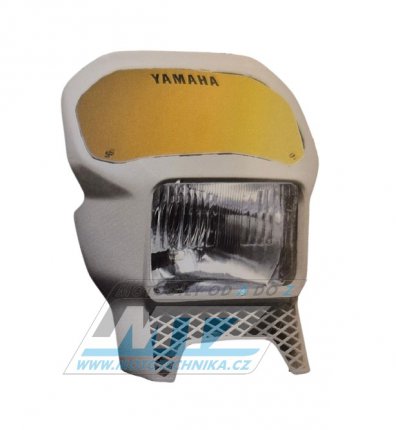 Maska přední se světlem Yamaha XT600Z Tenere / 86-89 - bílá