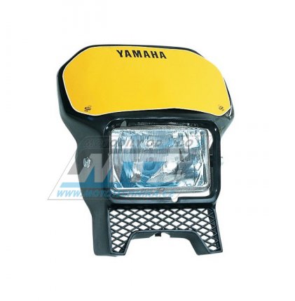 Maska přední se světlem Yamaha XT600Z Tenere / 86-89 - černá
