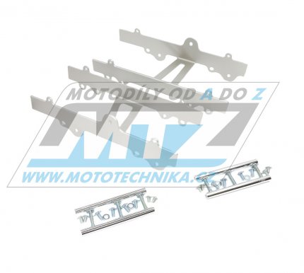 Kryty chladičů hliníkové Radiator Guard - Husqvarna TC250 + TE250 + TE310 / 08-09 + TC450 + TC510 + TE450 + TE510 / 08-10