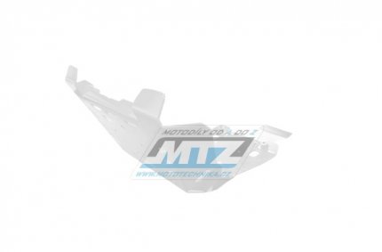 Kryt pod motor hliníkový - Honda CRF300 Rally / 21-24 - barva stříbrná Ice Polished