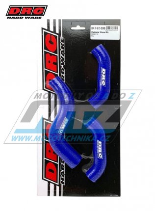 Hadice chladie DRC RADIATOR HOSE KIT - DRC D47-02-030 - Husqvarna FC450 / 19-21 - modr (sada 3ks)