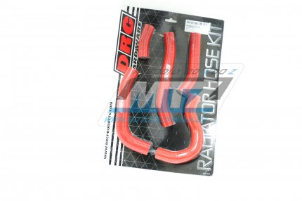 Hadice chladie DRC RADIATOR HOSE KIT - DRC D47-01-063 - Honda CRF250R / 14-15 - erven (sada 5ks)