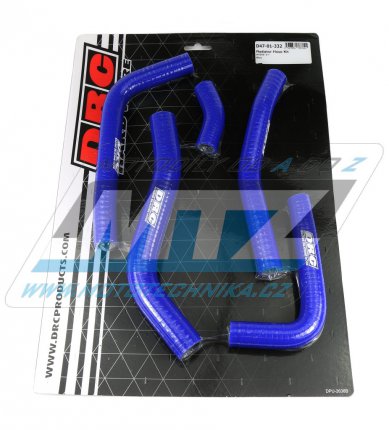 Hadice chladie DRC RADIATOR HOSE KIT - DRC D47-01-332 - Kawasaki KXF250 / 21-24 - modr (sada 5ks)