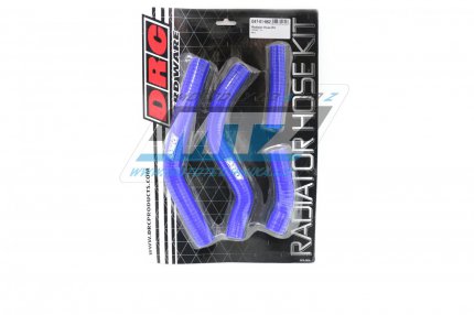 Hadice chladiče DRC RADIATOR HOSE KIT - DRC D47-01-662 - Yamaha YZF250 / 14-18 - modré (sada 4ks)