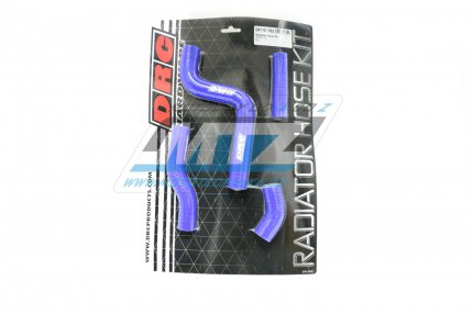 Hadice chladiče DRC RADIATOR HOSE KIT - DRC D47-01-762 - Yamaha WRF450 / 12-15 - modré (sada 4ks)