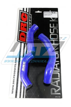 Hadice chladie DRC RADIATOR HOSE KIT - DRC D47-01-873 - Husqvarna FC450 / 16-18 - modr (sada 3ks)