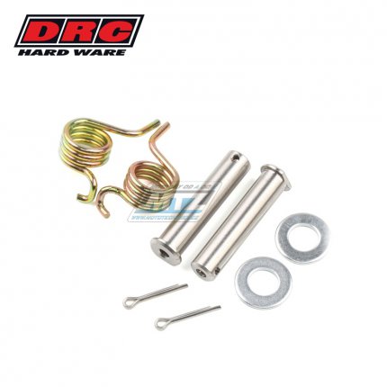 Sada ep + pruin stupaek DRC FOOT PEG SPRING PIN SET - DRC D48-01-102 - Honda CR125+CR250 / 02-07 + CRF250R / 04-25 + CRF450R / 02-25 + CRF250X+CRF450X