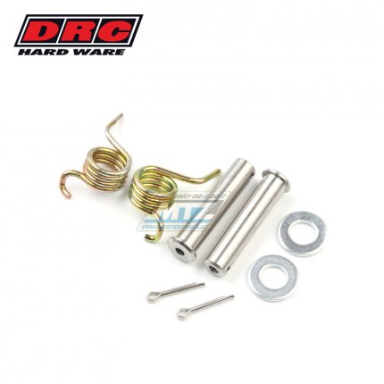 Sada čepů + pružin stupaček DRC FOOT PEG SPRING PIN SET - DRC D48-01-114 - Kawasaki KXF250+KX250+KXF450+KX450 / 09-25