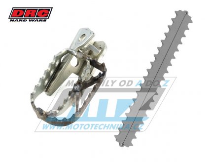 Sada pro rozšíření stupaček DRC Weld-on Foot Peg Wideners - DRC D48-02-010